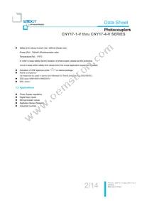 CNY17-2S-TA1 Datasheet Page 3