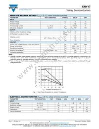 CNY17-4X017T Datasheet Page 2