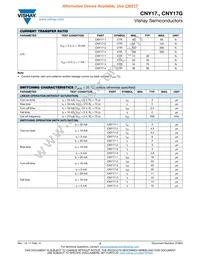 CNY17G-1 Datasheet Page 3