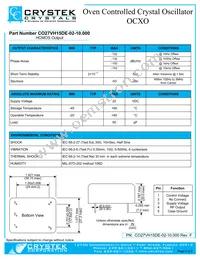 CO27VH15DE-02-10.000 Datasheet Page 2