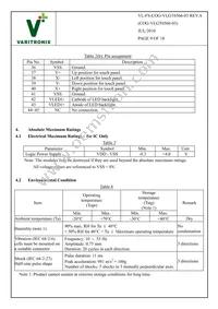 COG-T430T6566-03 Datasheet Page 9