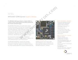 COMMPC8360E-10-2752FCR Datasheet Cover