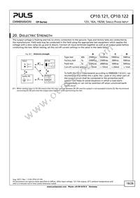 CP10.121 Datasheet Page 18