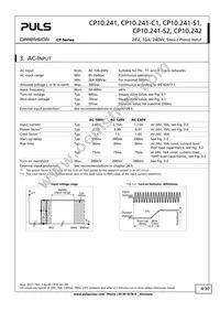 CP10.241-S1 Datasheet Page 4