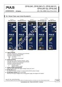 CP10.241-S1 Datasheet Page 14