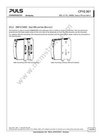 CP10.361 Datasheet Page 22