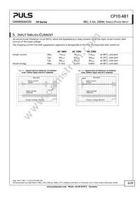 CP10.481 Datasheet Page 6