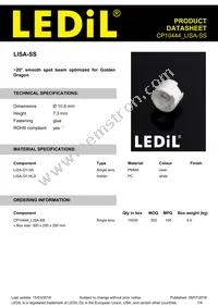 CP10444_LISA-SS Datasheet Cover