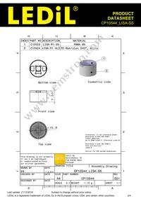 CP10544_LISA-SS Datasheet Page 2