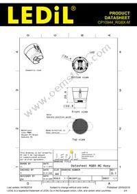 CP10944_RGBX-M Datasheet Page 2