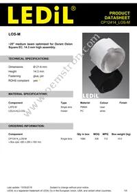 CP12414_LOS-M Datasheet Cover