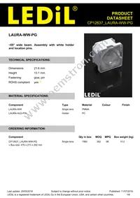 CP12637_LAURA-WW-PG Datasheet Cover