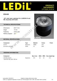 CP12820_EVA-W Datasheet Cover