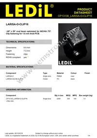 CP13136_LARISA-O-CLIP16 Datasheet Cover