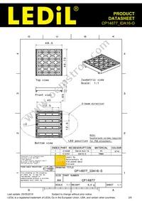 CP14877_IDA16-O Datasheet Page 2