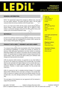 CP15215_CARMEN-M-B Datasheet Page 5