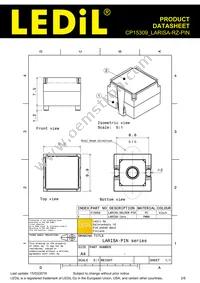 CP15309_LARISA-RZ-PIN Datasheet Page 2