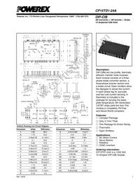 CP15TD1-24A Datasheet Cover