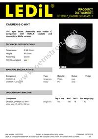 CP16937_CARMEN-S-C-WHT Datasheet Cover