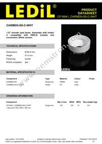 CP16941_CARMEN-SS-C-WHT Datasheet Cover