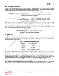CP2104-MINIEK Datasheet Page 13