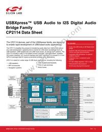 CP2114-B02-GM Datasheet Cover