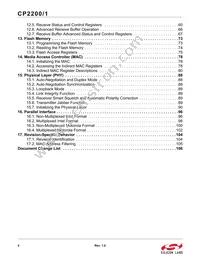 CP2200-GQR Datasheet Page 4