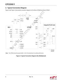 CP2200-GQR Datasheet Page 6