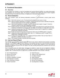 CP2200-GQR Datasheet Page 18