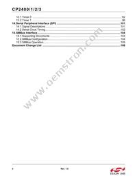 CP2401-GQR Datasheet Page 4