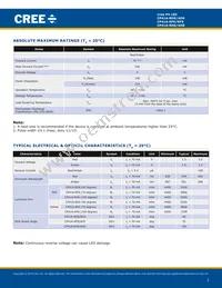 CP41A-RHS-CN0P0JJ4 Datasheet Page 2