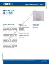 CP42B-RKS-CM0P0AA4 Datasheet Cover