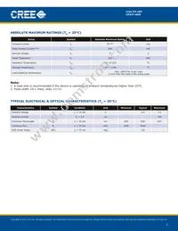 CP42T-RKS-CJ0L0EE4 Datasheet Page 2