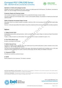 CPA250-4530S210 Datasheet Page 21