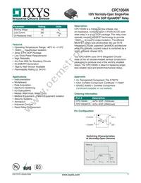 CPC1004N Datasheet Cover