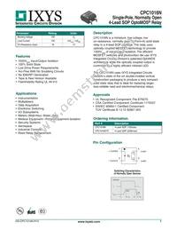 CPC1016N Datasheet Cover