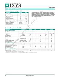 CPC1125N Datasheet Page 2