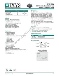 CPC1130N Datasheet Cover