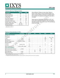 CPC1135NTR Datasheet Page 2