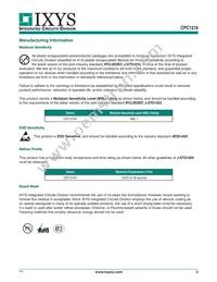 CPC1218Y Datasheet Page 5