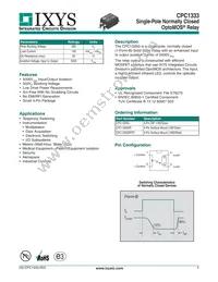 CPC1333GR Datasheet Cover