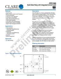 CPC1560G Datasheet Cover