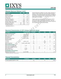 CPC1706Y Datasheet Page 2