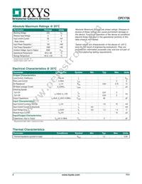 CPC1726Y Datasheet Page 2