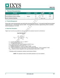 CPC1779J Datasheet Page 3