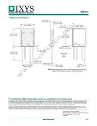 CPC1918J Datasheet Page 7