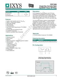 CPC1926Y Datasheet Cover