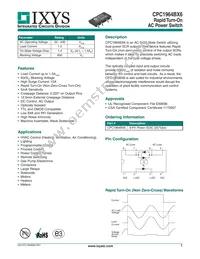 CPC1964BX6 Datasheet Cover