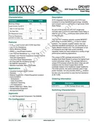 CPC1977J Datasheet Cover