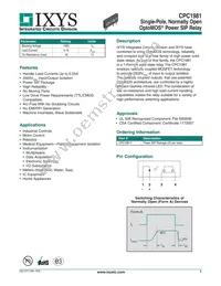 CPC1981Y Datasheet Cover